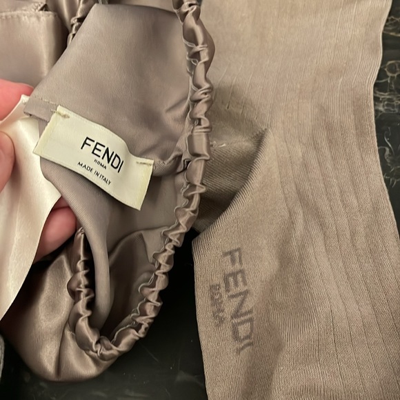 Fendi Nylon Baguette Leg Warmers - Picture 7 of 9